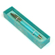 Turquoise and Gold List Notepad Set Image 2 of 2